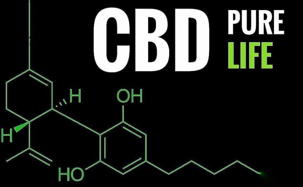 CBD Pure Life - CBD Chemical Equation